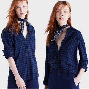 Madewell Slim S flannel